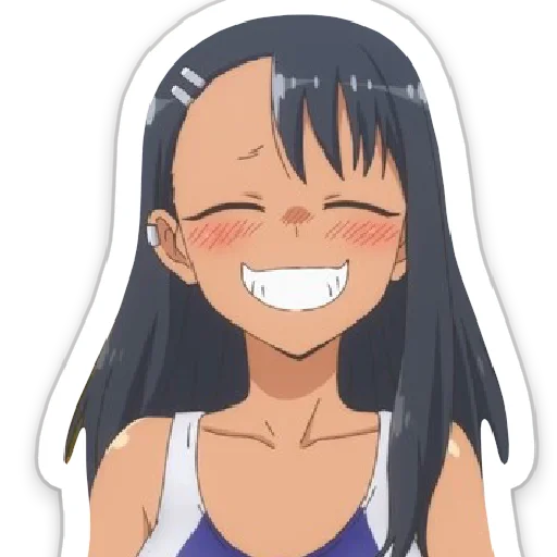 😁 Стикер «Nagatoro Нагаторо» для Telegram