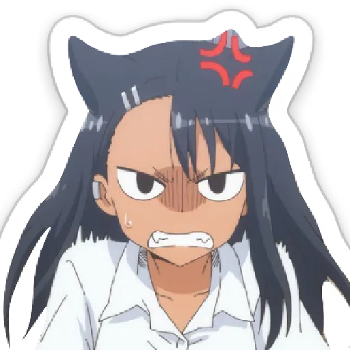 😡 Стикер «Nagatoro Нагаторо» для Telegram