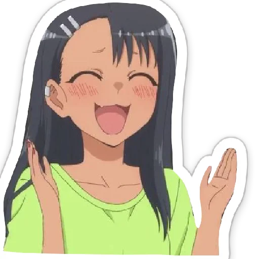 👏 Стикер «Nagatoro Нагаторо» для Telegram