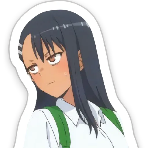 😒 Стикер «Nagatoro Нагаторо» для Telegram