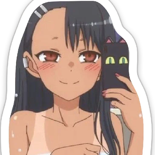 🤳 Стикер «Nagatoro Нагаторо» для Telegram