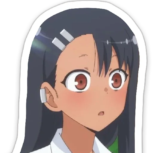 😮 Стикер «Nagatoro Нагаторо» для Telegram