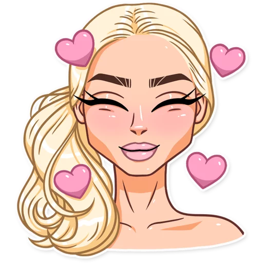 🥰 Стикер «Miss Alena» для Telegram
