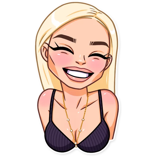 😁 Стикер «Miss Alena» для Telegram