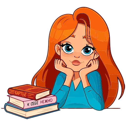 🙂 Эмодзи «Мисс Бомбори» для Telegram