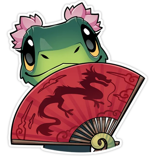 🐍 Стикер «Шипучка без надписей» для Telegram