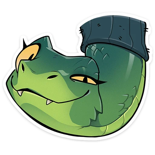 😜 Стикер «Шипучка без надписей» для Telegram