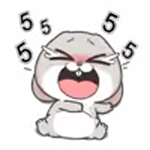 🤣 Эмодзи «Miss Rabbit Pack» для Telegram