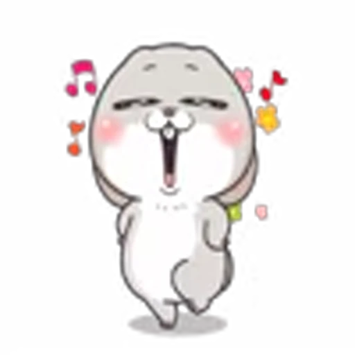 🥳 Эмодзи «Miss Rabbit Pack» для Telegram
