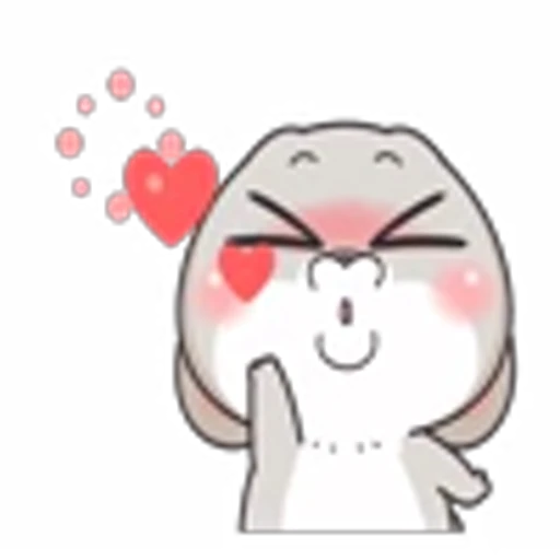 😘 Эмодзи «Miss Rabbit Pack» для Telegram