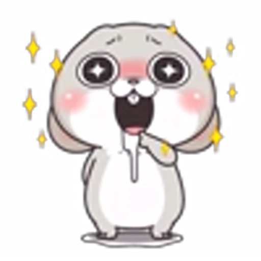🤤 Эмодзи «Miss Rabbit Pack» для Telegram