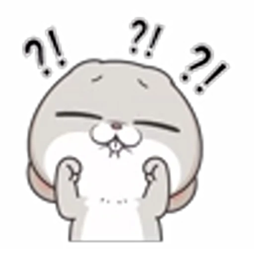 😳 Эмодзи «Miss Rabbit Pack» для Telegram