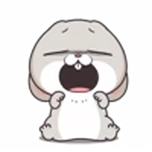 🥱 Эмодзи «Miss Rabbit Pack» для Telegram
