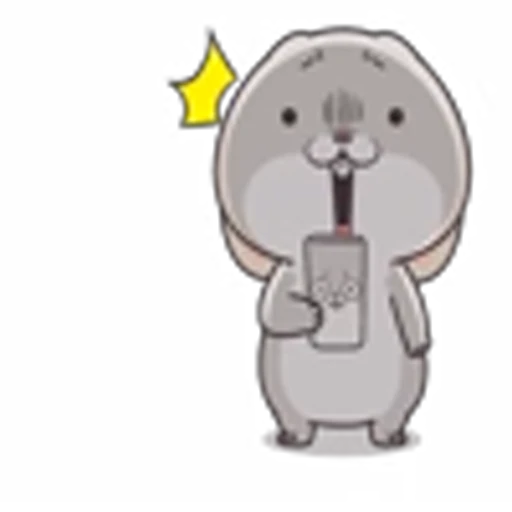 😳 Эмодзи «Miss Rabbit Pack» для Telegram