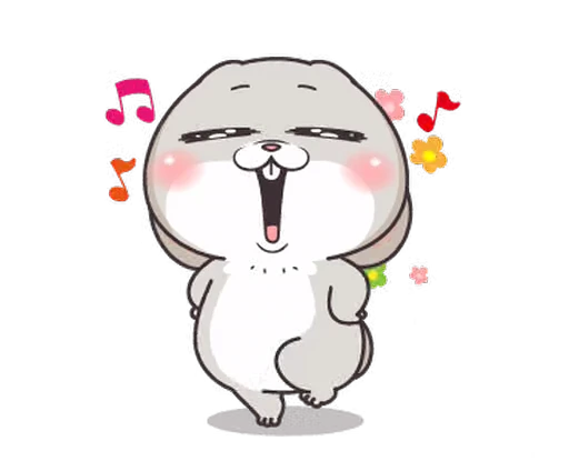🕺 Стикер «Miss Rabbit» для Telegram