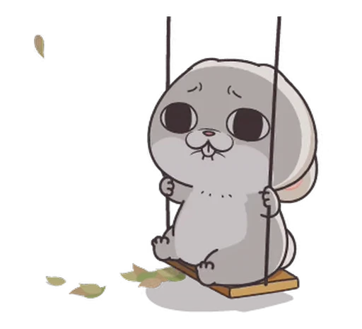 😔 Стикер «Miss Rabbit» для Telegram