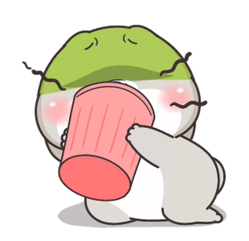 🤢 Стикер «Miss Rabbit» для Telegram