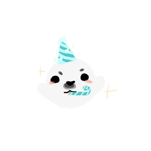 🦭 Стикер «Мисс seal» для Telegram