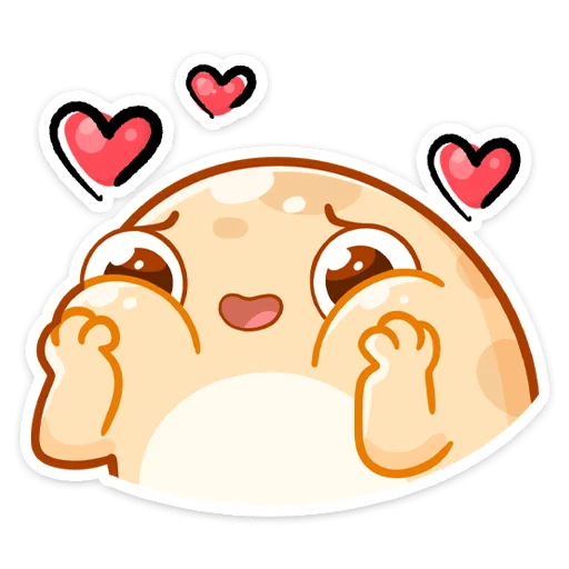 🥰 Стикер «Мистер Жабка разгоняется» для Telegram