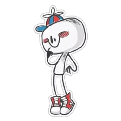 🙂 Стикер «Дудл» для Telegram