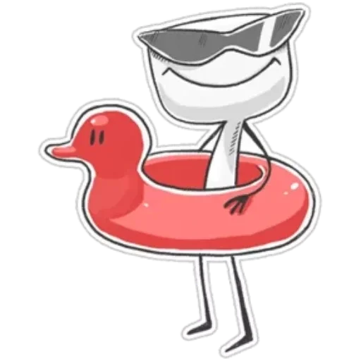 🙂 Стикер «Дудл» для Telegram