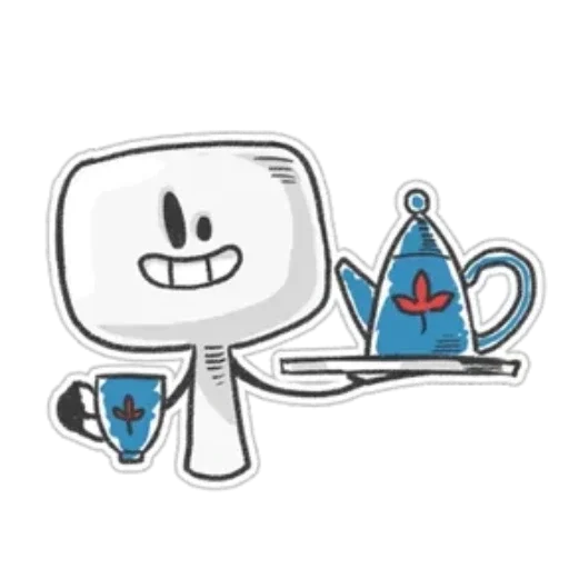 🙂 Стикер «Дудл» для Telegram