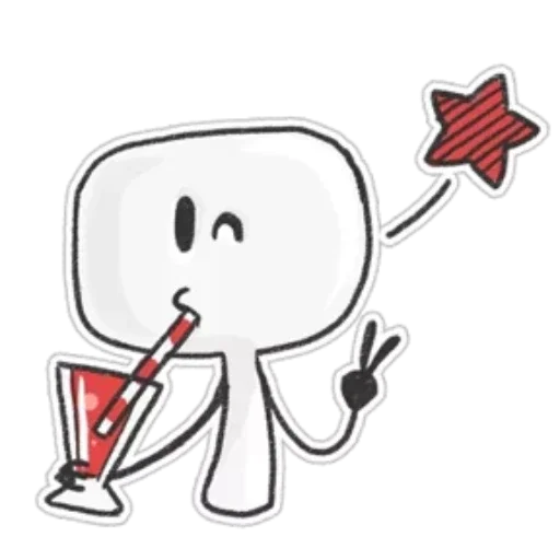 🙂 Стикер «Дудл» для Telegram