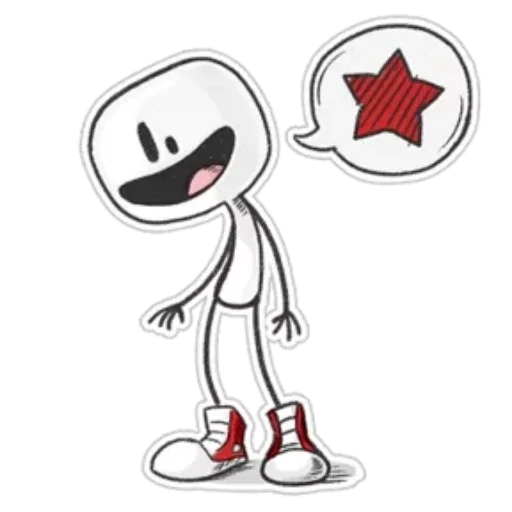 🙂 Стикер «Дудл» для Telegram