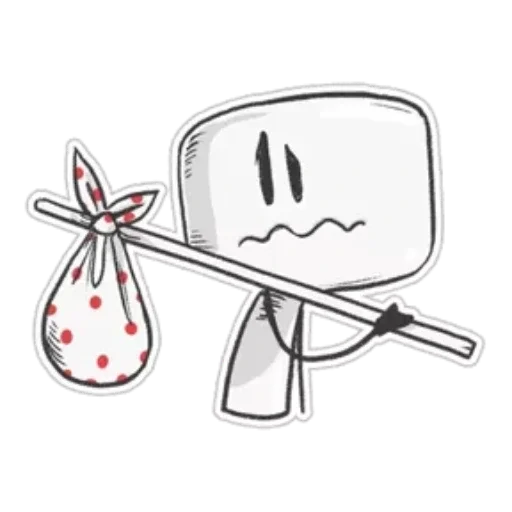 🙂 Стикер «Дудл» для Telegram
