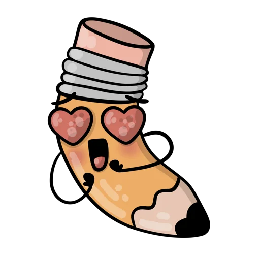 😍 Стикер «Mr.Karandash» для Telegram