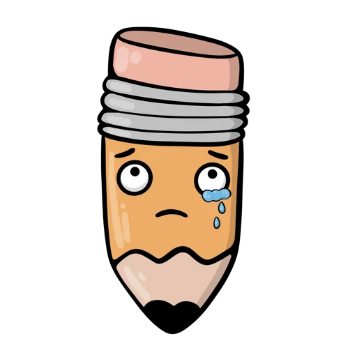 😢 Стикер «Mr.Karandash» для Telegram