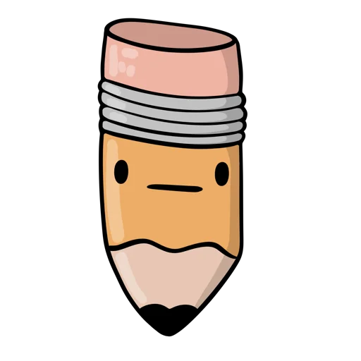 😐 Стикер «Mr.Karandash» для Telegram
