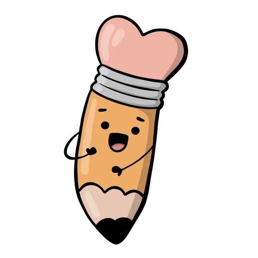 ❤️ Стикер «Mr.Karandash» для Telegram