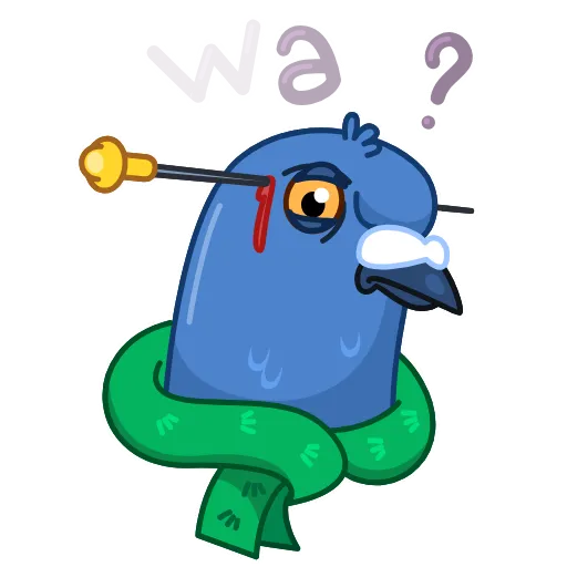 ❓ Стикер «Mr Pigeon» для Telegram