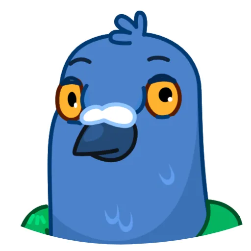 😳 Стикер «Mr Pigeon» для Telegram