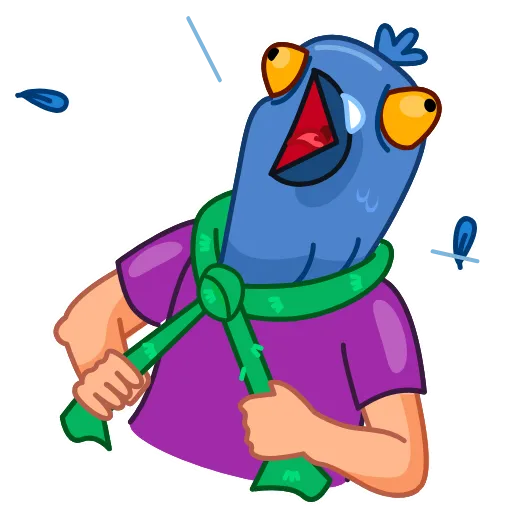 🤯 Стикер «Mr Pigeon» для Telegram