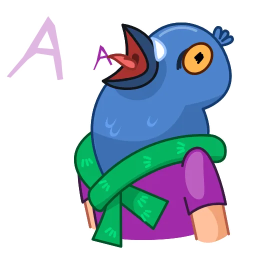😫 Стикер «Mr Pigeon» для Telegram