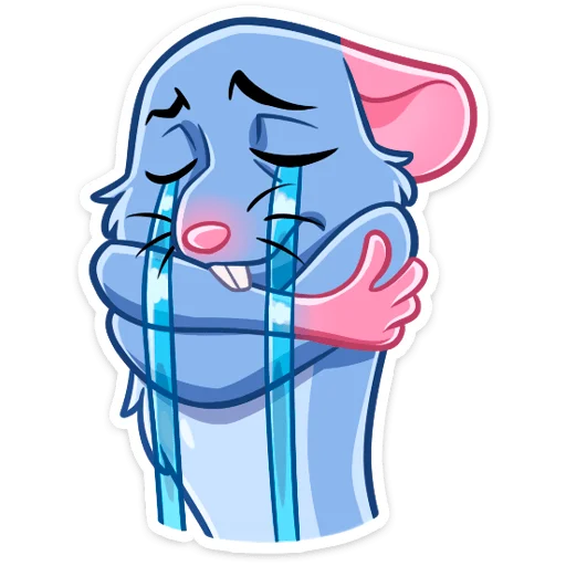 😭 Стикер «Мистер Крыс» для Telegram