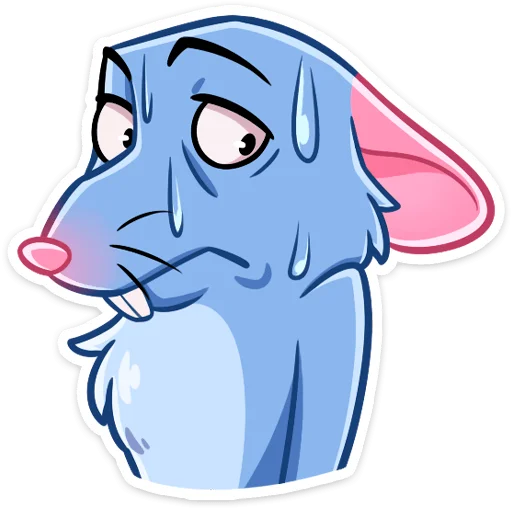 🥵 Стикер «Мистер Крыс» для Telegram
