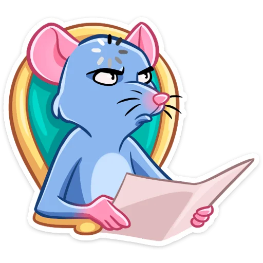 🫥 Стикер «Мистер Крыс» для Telegram