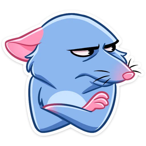 🙄 Стикер «Мистер Крыс» для Telegram