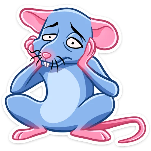 😮‍💨 Стикер «Мистер Крыс» для Telegram