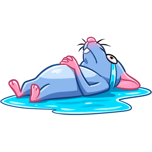 😭 Стикер «Мистер Крыс Без Текста» для Telegram