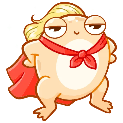 ☺️ Эмодзи «Мистер Жабка» для Telegram