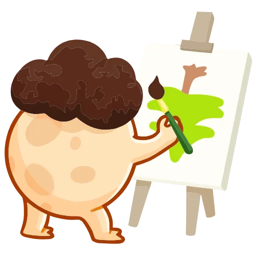 👩‍🎨 Эмодзи «Мистер Жабка» для Telegram
