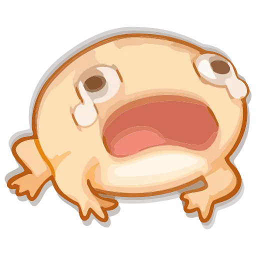 😭 Эмодзи «Мистер Жабка» для Telegram
