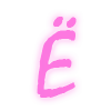 Стикер 59 💜 Шрифт из фильма Drive