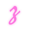 Стикер 52 💜 Шрифт из фильма Drive