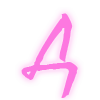 Стикер 57 💜 Шрифт из фильма Drive