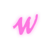 Стикер 49 💜 Шрифт из фильма Drive